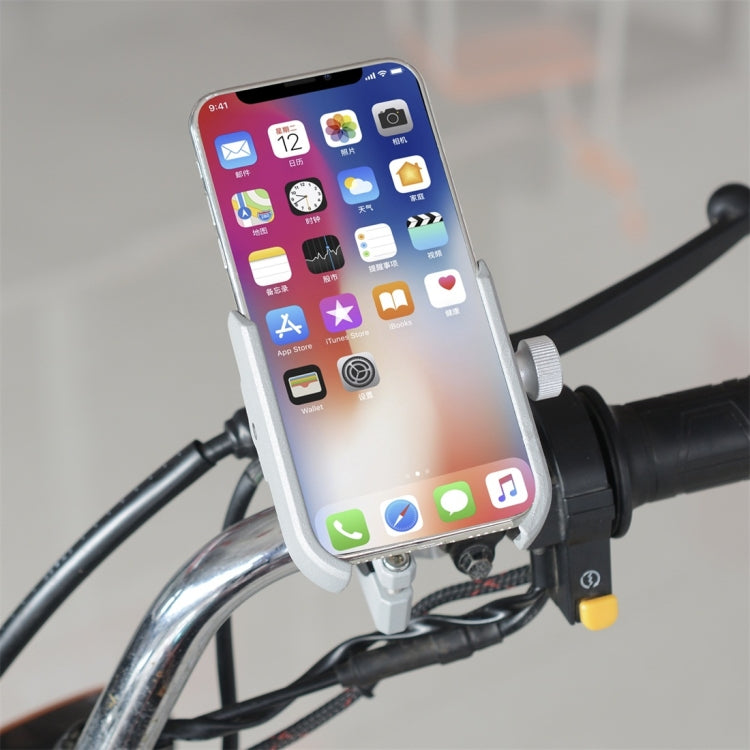 Motorcycle Aluminium Alloy Pressure Casting Mobile Phone Holder Bracket, Handlebar Version ÎҵÄÉ̵ê