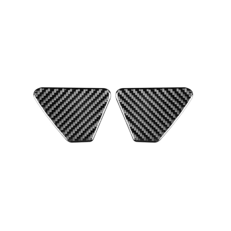 2 PCS / Set Carbon Fiber Car Inner Door Bowl Decorative Sticker for Volkswagen Scirocco 2009-2016,Left and Right Drive Universal-Reluova