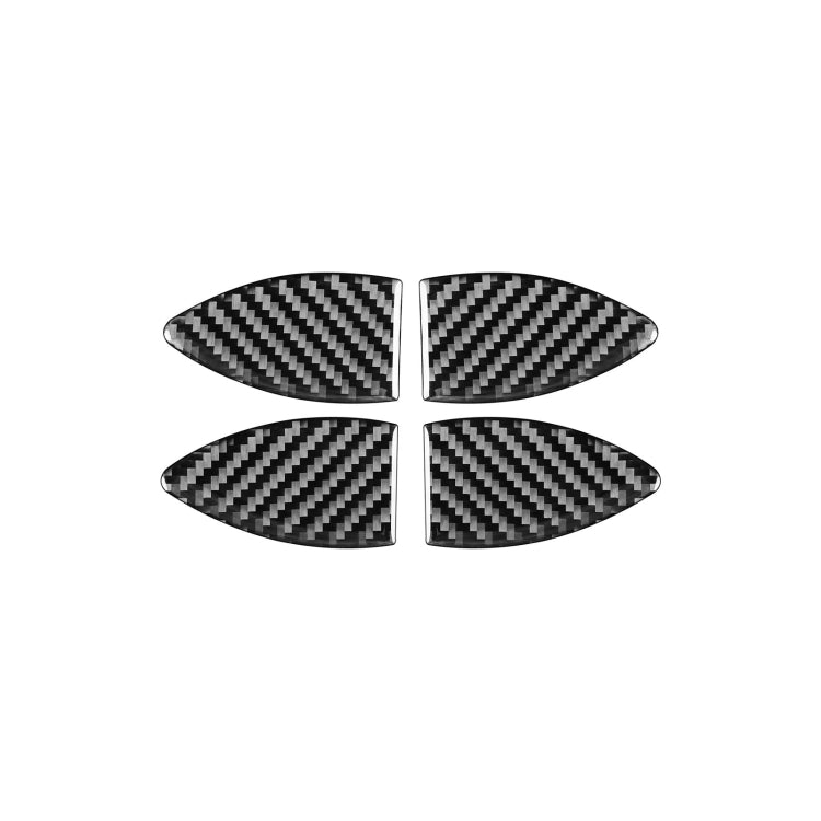 Carbon Fiber Car Inner Door Bowl Decorative Sticker for Toyota Old RAV4 2006-2013,Left and Right Drive Universal ÎҵÄÉ̵ê