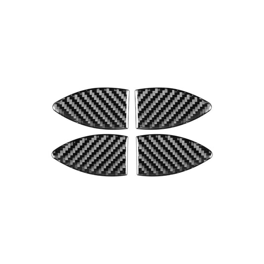 Carbon Fiber Car Inner Door Bowl Decorative Sticker for Toyota Old RAV4 2006-2013,Left and Right Drive Universal ÎҵÄÉ̵ê