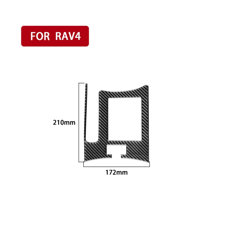 Carbon Fiber Car Handbrake Panel Decorative Sticker for Toyota Old RAV4 2006-2013,Left Drive ÎҵÄÉ̵ê