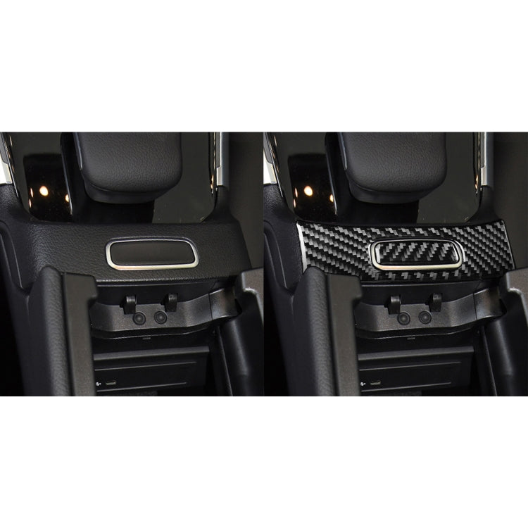 2 PCS / Set Carbon Fiber Car Armrest Box Switch Decorative Sticker for Mercedes-Benz B-Class 2019 / GLB 2020,Left and Right Drive Universal-Reluova