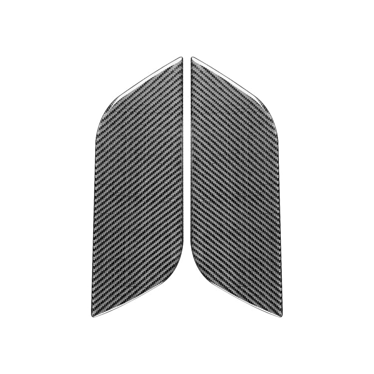 2 PCS / Set Carbon Fiber Car A Front Door Panel Decorative Sticker for Mercedes-Benz B-Class 2019,Left and Right Drive Universal-Reluova