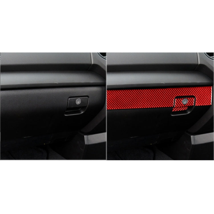 3 PCS / Set Carbon Fiber Car Co-pilot Glove Box Decorative Sticker for Toyota Tundra 2014-2018,Right Drive ÎҵÄÉ̵ê