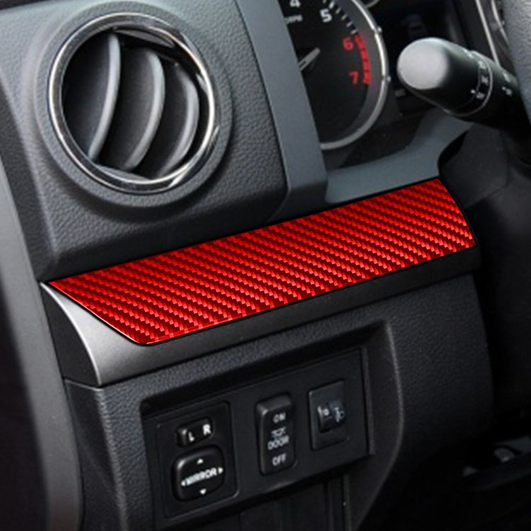 3 PCS / Set Carbon Fiber Car Center Console Strip Decorative Sticker for Toyota Tundra 2014-2018,Left Drive ÎҵÄÉ̵ê