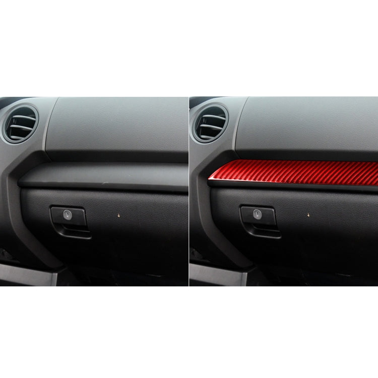 3 PCS / Set Carbon Fiber Car Center Console Strip Decorative Sticker for Toyota Tundra 2014-2018,Left Drive ÎҵÄÉ̵ê