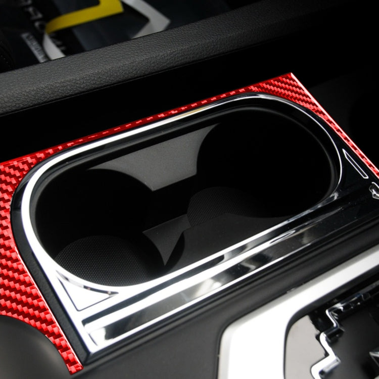 Carbon Fiber Car Cup Holder Frame Decorative Sticker for Toyota Tundra 2014-2018,Right Drive ÎҵÄÉ̵ê