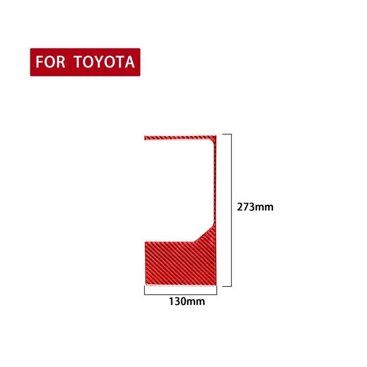 Carbon Fiber Car Gear Outer Frame Decorative Sticker for Toyota Tundra 2014-2018,Left and Right Drive Universal ÎҵÄÉ̵ê