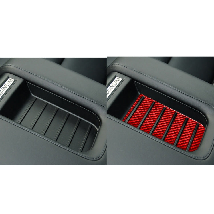 Carbon Fiber Car Armrest Box Slot Pad Decorative Sticker for Toyota Tundra 2014-2018,Left and Right Drive Universal ÎҵÄÉ̵ê