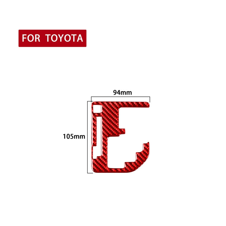 Carbon Fiber Car Gear Indication Decorative Sticker for Toyota Tundra 2014-2018,Left and Right Drive Universal ÎҵÄÉ̵ê