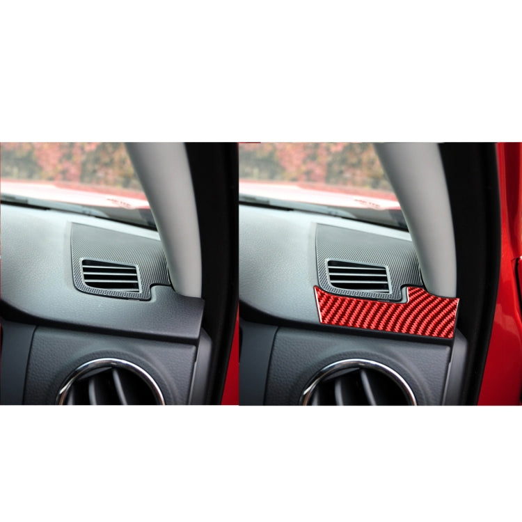 2 PCS / Set Carbon Fiber Car Dashboard Air Outlet Decorative Sticker for Toyota Tundra 2014-2018,Right Drive-Reluova