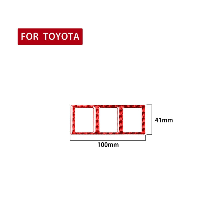 Carbon Fiber Car Mode Switch Decorative Sticker for Toyota Tundra 2014-2018,Left and Right Drive Universal ÎҵÄÉ̵ê