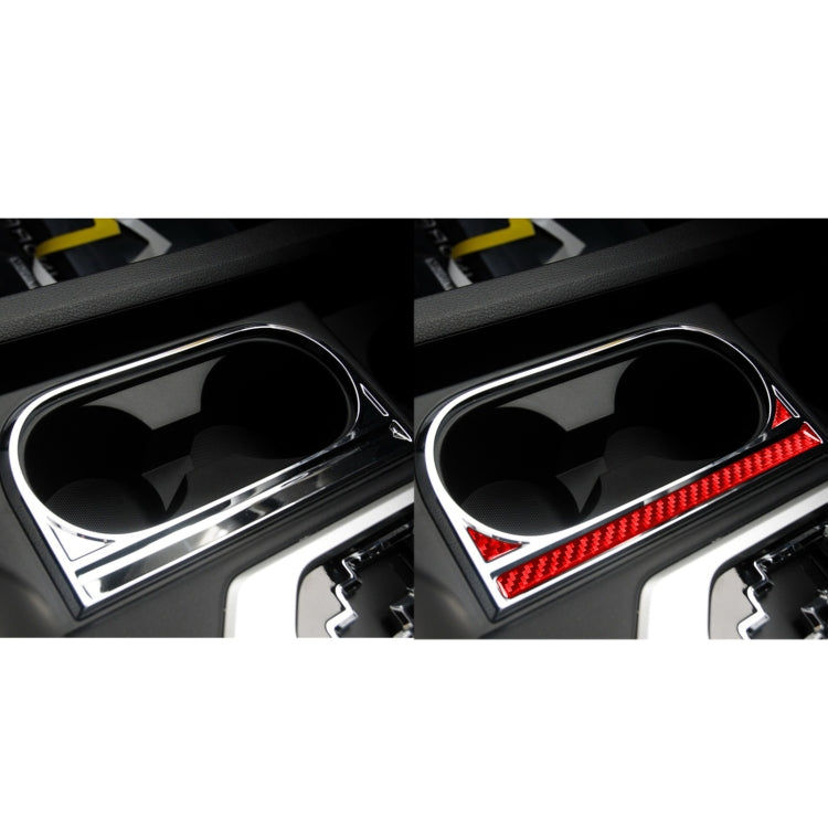 3 PCS / Set Carbon Fiber Car Central Control Cup Holder Decorative Sticker for Toyota Tundra 2014-2018,Right Drive ÎҵÄÉ̵ê