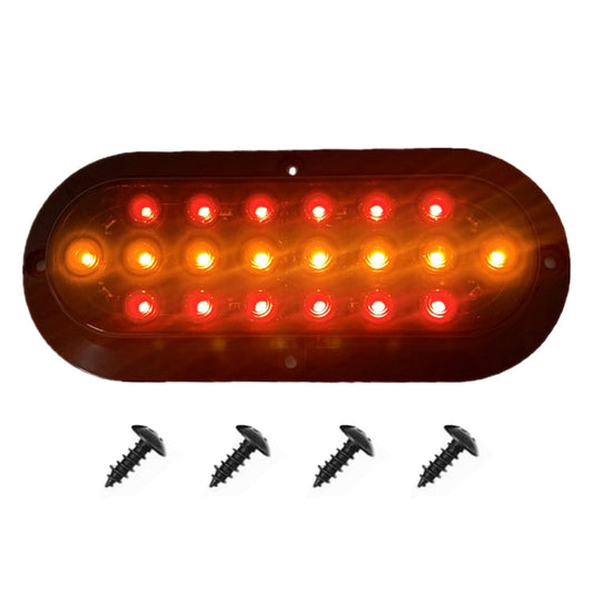 MK-012 20LEDs Dynamic Car Tail Light Signal Lamp Indicator Strobe Flashing Warning Light 12-24V