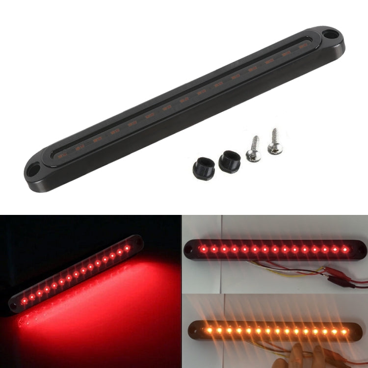 MK-013 Spotlight Dynamic Car Tail Light Signal Lamp Indicator Strobe Flashing Warning Light 12-24V