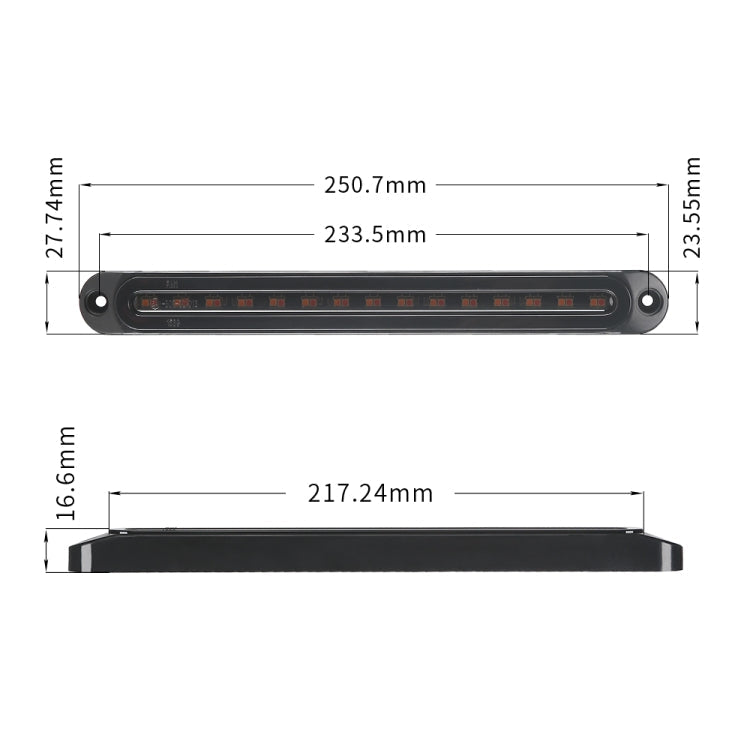 MK-013 Spotlight Dynamic Car Tail Light Signal Lamp Indicator Strobe Flashing Warning Light 12-24V ÎҵÄÉ̵ê