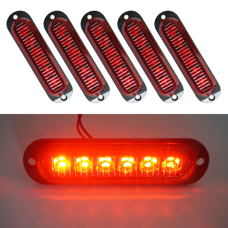 5 PCS MK-093 Car / Truck 6LEDs Side Marker Indicator Lights Bulb Lamp ÎҵÄÉ̵ê