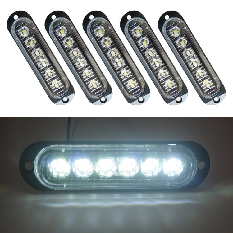 5 PCS MK-093 Car / Truck 6LEDs Side Marker Indicator Lights Bulb Lamp ÎҵÄÉ̵ê