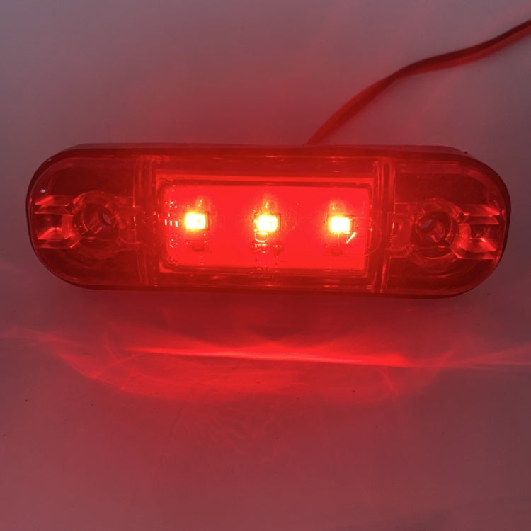 5 PCS MK-327 Car / Truck 3LEDs Side Marker Indicator Light Tail Light