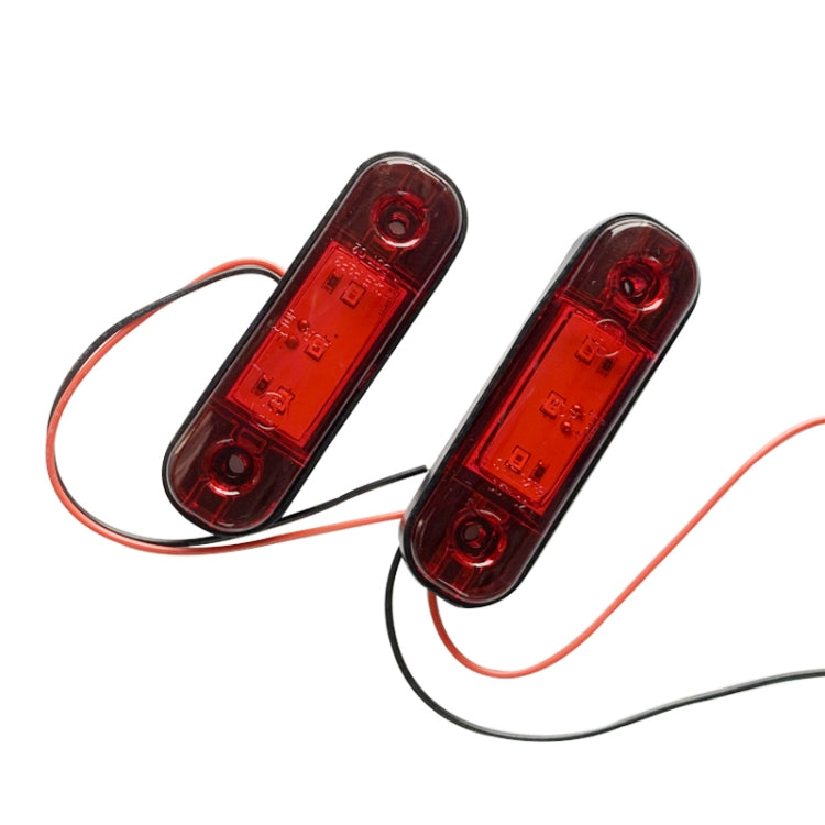 5 PCS MK-327 Car / Truck 3LEDs Side Marker Indicator Light Tail Light