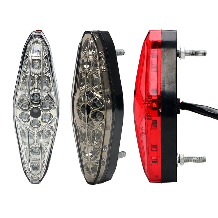 2 PCS KC-WD-NEW-3X Motorcycle LED Brake Light Running Lamp-Reluova