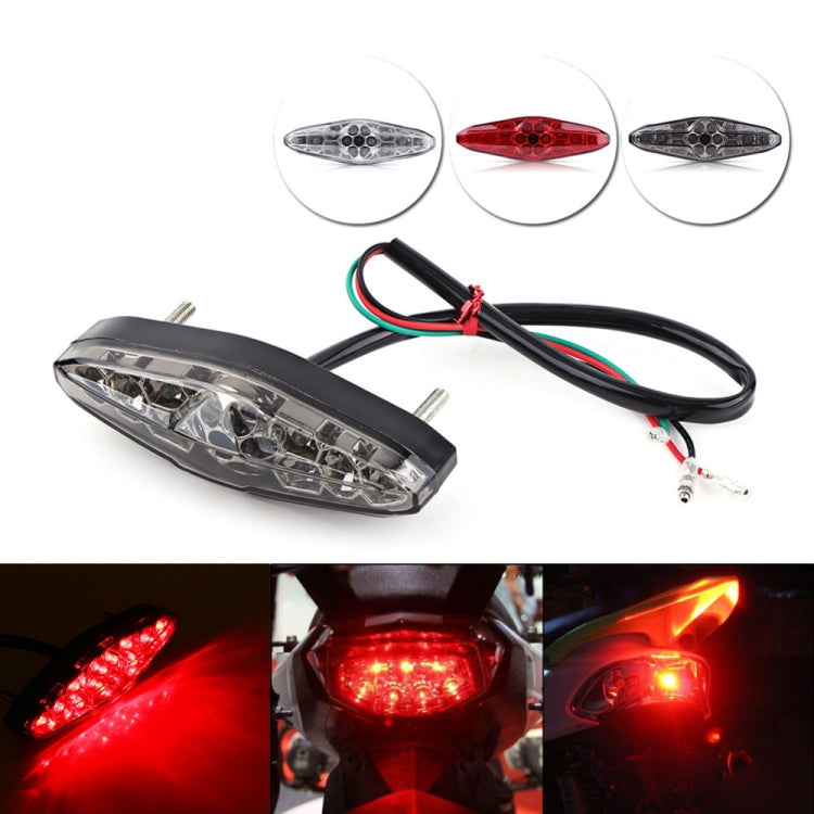 2 PCS KC-WD-NEW-3X Motorcycle LED Brake Light Running Lamp-Reluova