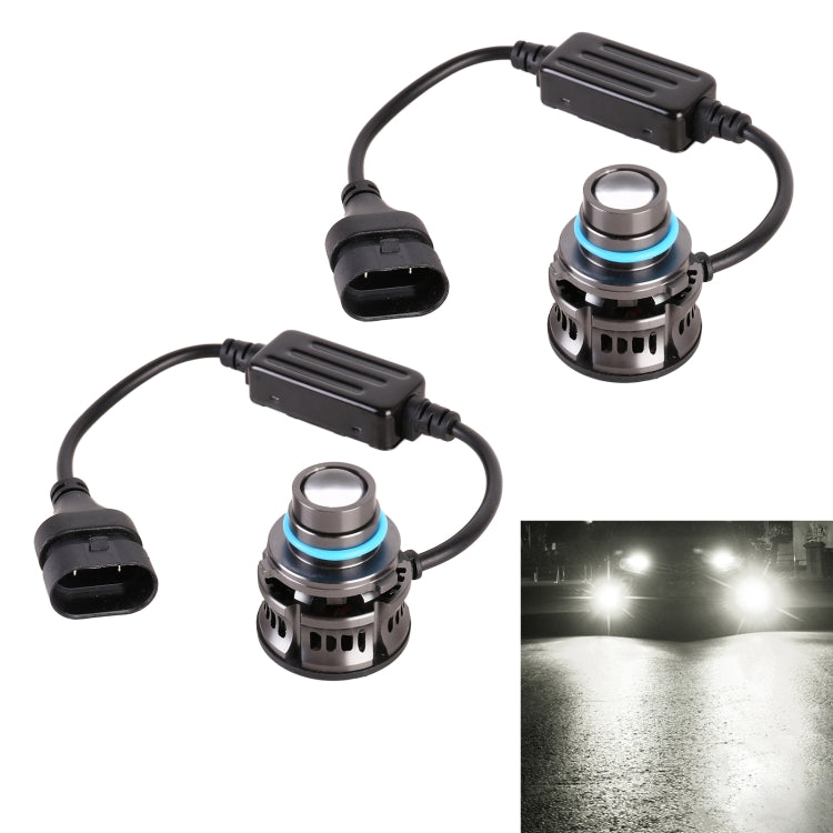 1 Pair 9005 27W / DC12V Car Aluminum Alloy LED Headlight