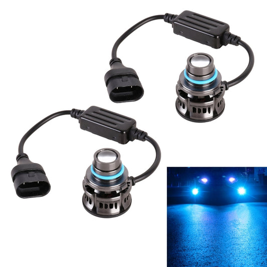 1 Pair 9006 27W / DC12V Car Aluminum Alloy LED Headlight