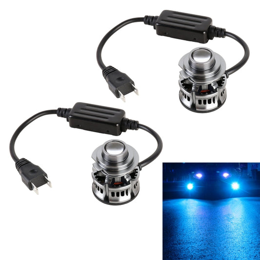 1 Pair H7 27W / DC12V Car Aluminum Alloy LED Headlight