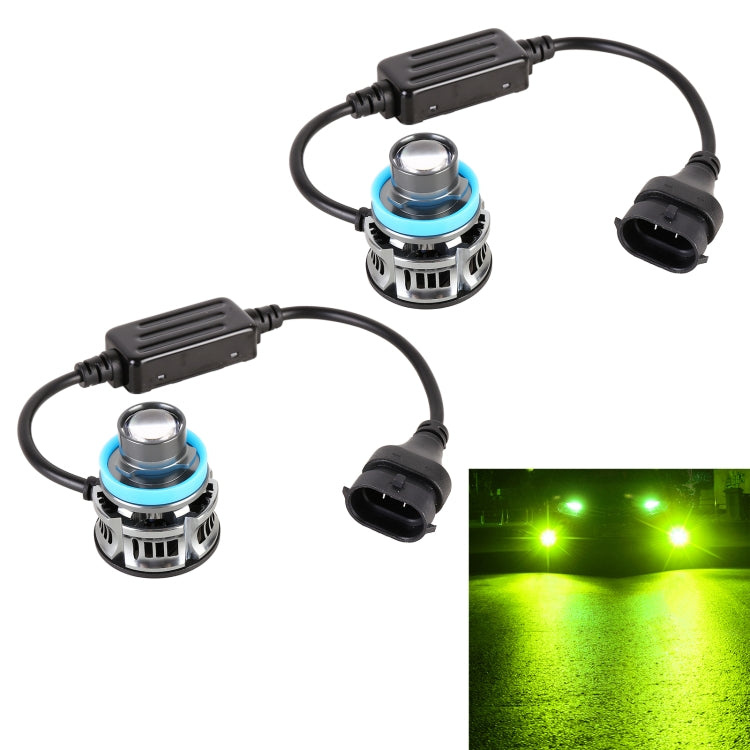 1 Pair H11 27W / DC12V Car Aluminum Alloy LED Headlight