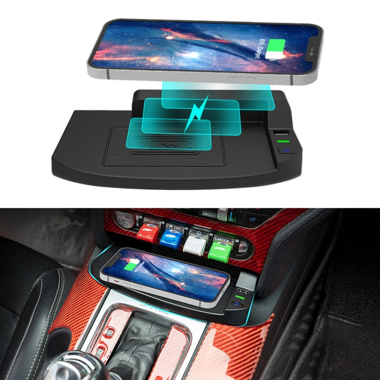 Car Qi Standard Wireless Charger 15W Quick Charging for Ford Mustang 2015-2021, Left Driving ÎҵÄÉ̵ê