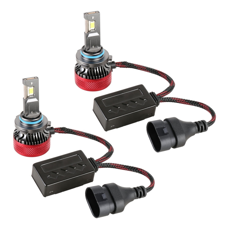 1 Pair 9005 DC12V 65W 6000K 6500LM LED Car Headlights