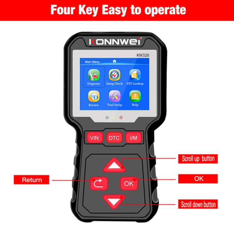 KONNWEI KW320 Car OBD2 Fault Diagnosis Tool ÎҵÄÉ̵ê