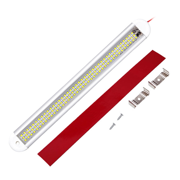 2 PCS ZS-3385 DC12-85V High Bright 120LEDs Lamp Beads Car Dome Light Cabin Light Bar-Reluova