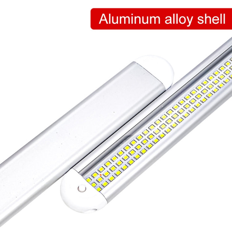 2 PCS ZS-3385 DC12-85V High Bright 120LEDs Lamp Beads Car Dome Light Cabin Light Bar-Reluova