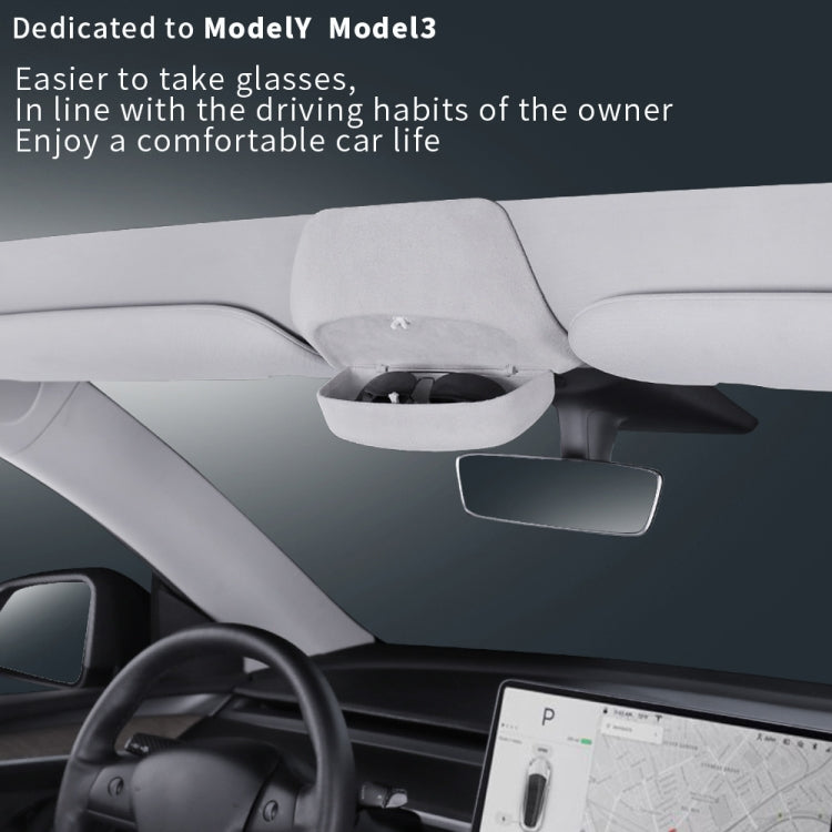 Car Ordinary Version Sunglasses Storage Box for Tesla Model 3 ÎҵÄÉ̵ê