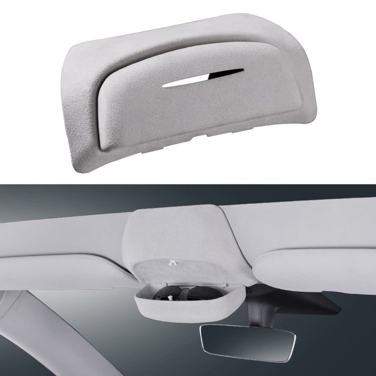 Car Suede Wrap Version Sunglasses Storage Box for Tesla Model Y ÎҵÄÉ̵ê