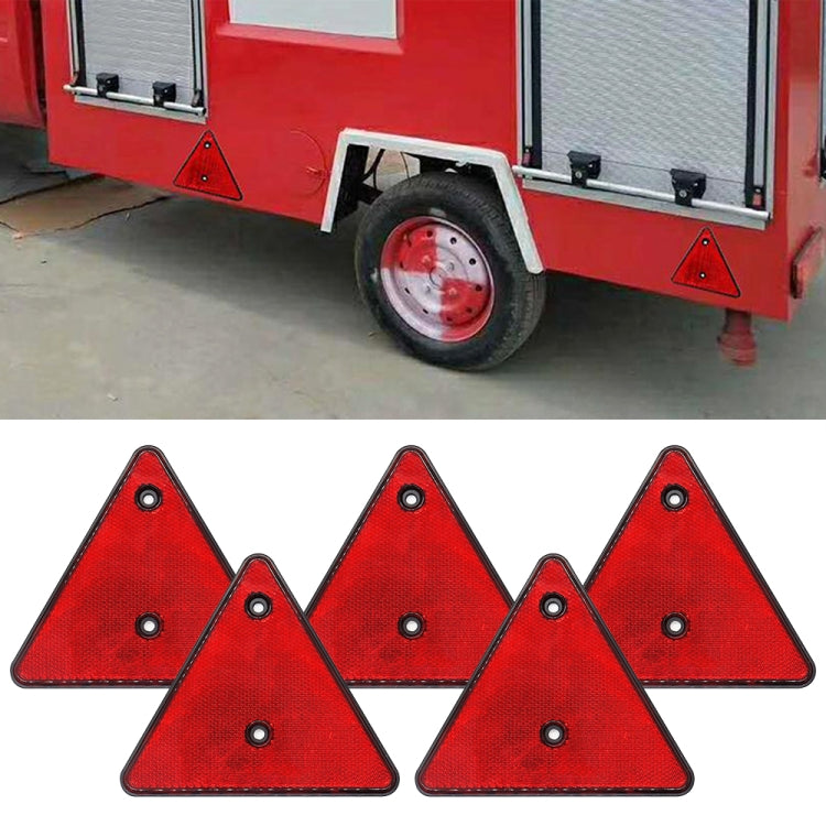 5 PCS MK-292 Trucks Trailers RV IP67 Waterproof Triangular Red Reflector ÎҵÄÉ̵ê