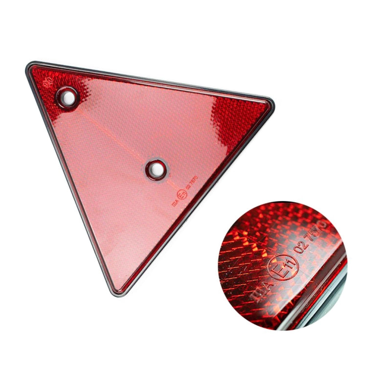 5 PCS MK-292 Trucks Trailers RV IP67 Waterproof Triangular Red Reflector