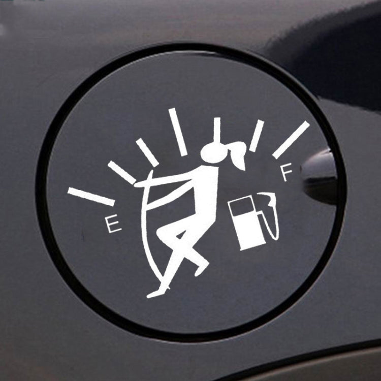 Female Pull Fuel Tank Pointer To Full Hellaflush Reflective Vinyl Car Sticker ÎҵÄÉ̵ê