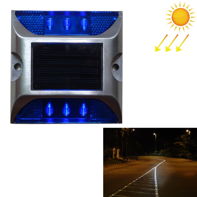 Solar Square Road Stud Light Car Guidance Light Road Deceleration Light, Constantly Bright Version My Store