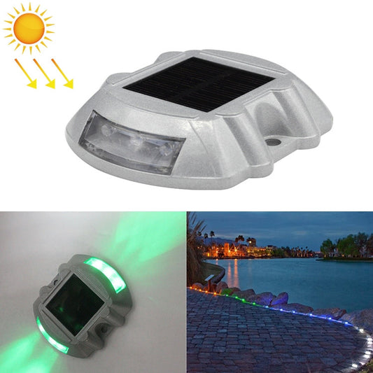 Solar Horseshoe Road Stud Light Car Guidance Light Road Deceleration Light, Constantly Bright Version