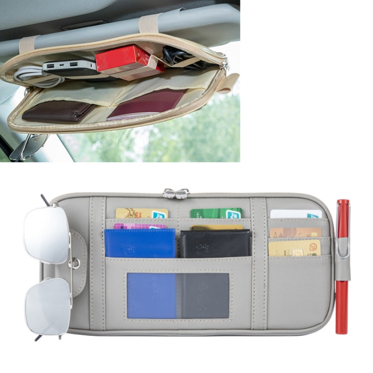 Universal Car Multi-functional Sun Visor Card Clip Bags Glasses Bill Clip Holder