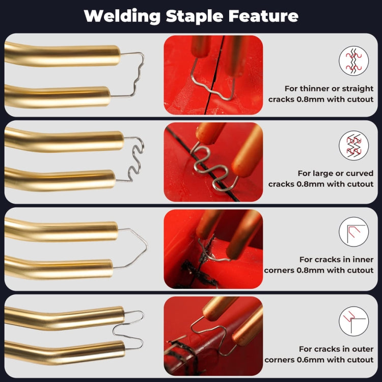 70W Hot Stapler Plastic Welding Machine Car Bumper Repair Kit Plier, UK Plug