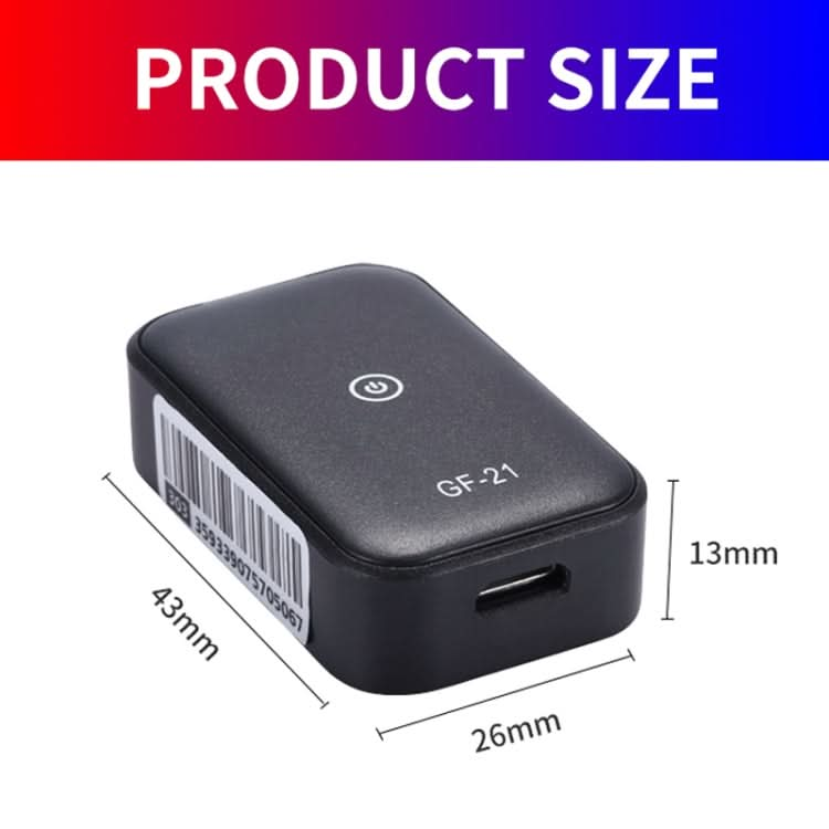 2G Car / Pet GPS Tracker GPS+LBS+WiFi Locator-Reluova