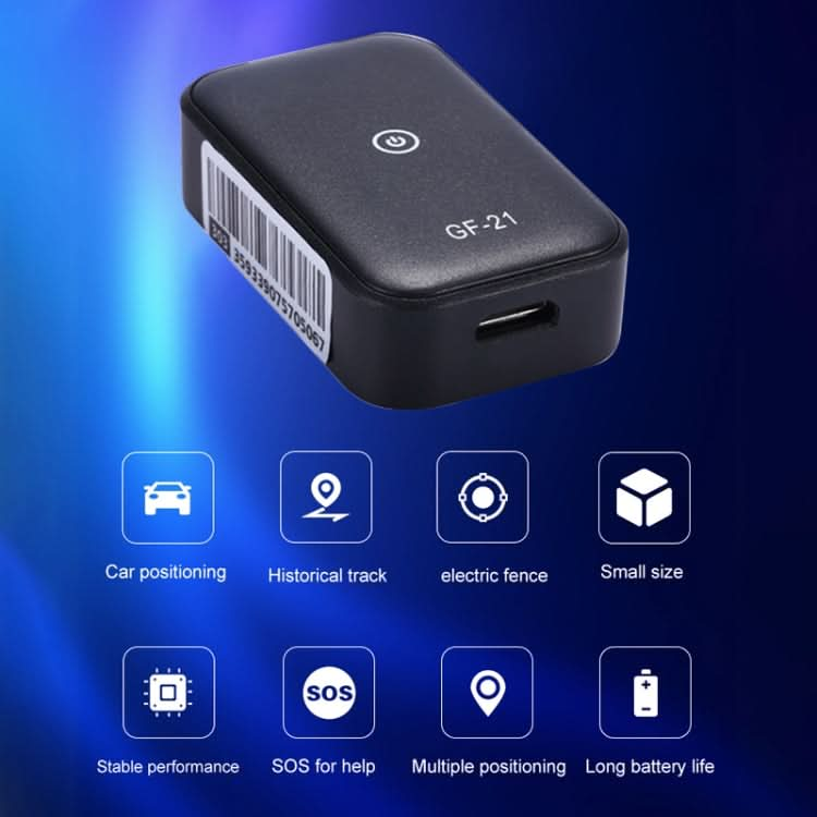 2G Car / Pet GPS Tracker GPS+LBS+WiFi Locator-Reluova