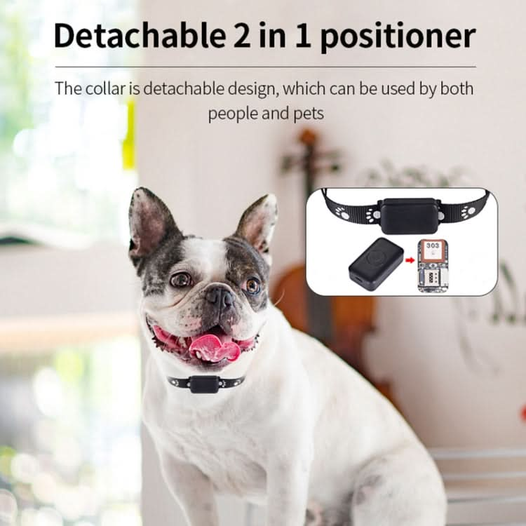 P03 2G Waterproof Pet GPS Tracker GPS+AGPS+WiFi+LBS Locator.