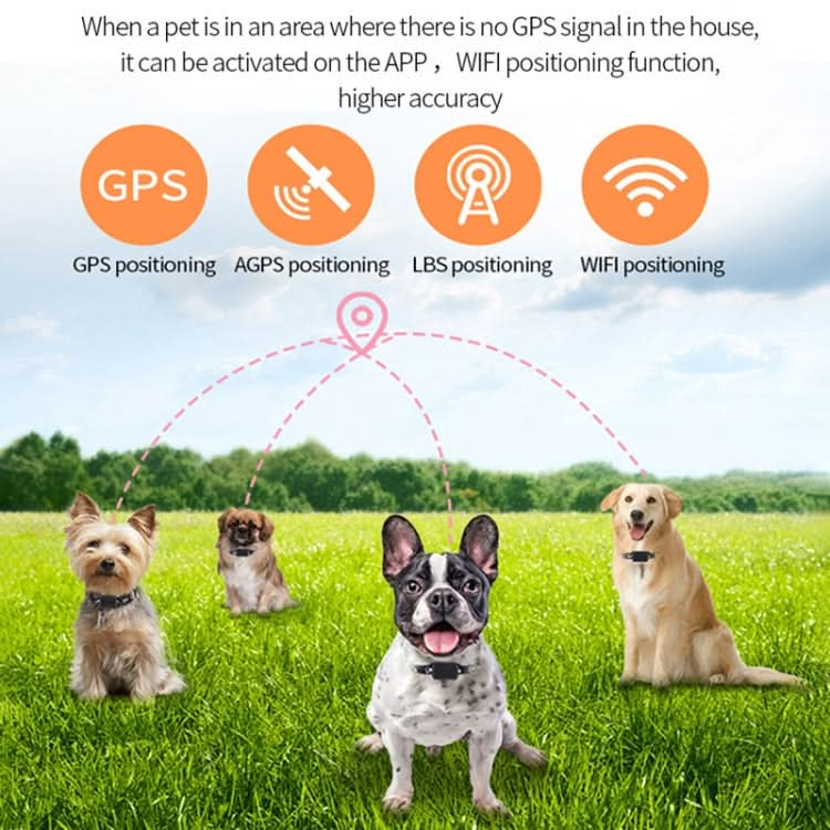 P03 2G Waterproof Pet GPS Tracker GPS+AGPS+WiFi+LBS Locator.