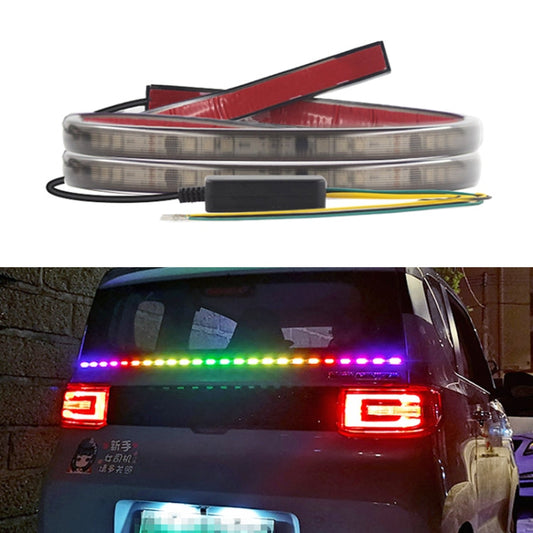 S10-100CM 100cm DC12V-24V Car Rear LED RGB Daytime Running Lights Strip Colorful Lamp ÎҵÄÉ̵ê