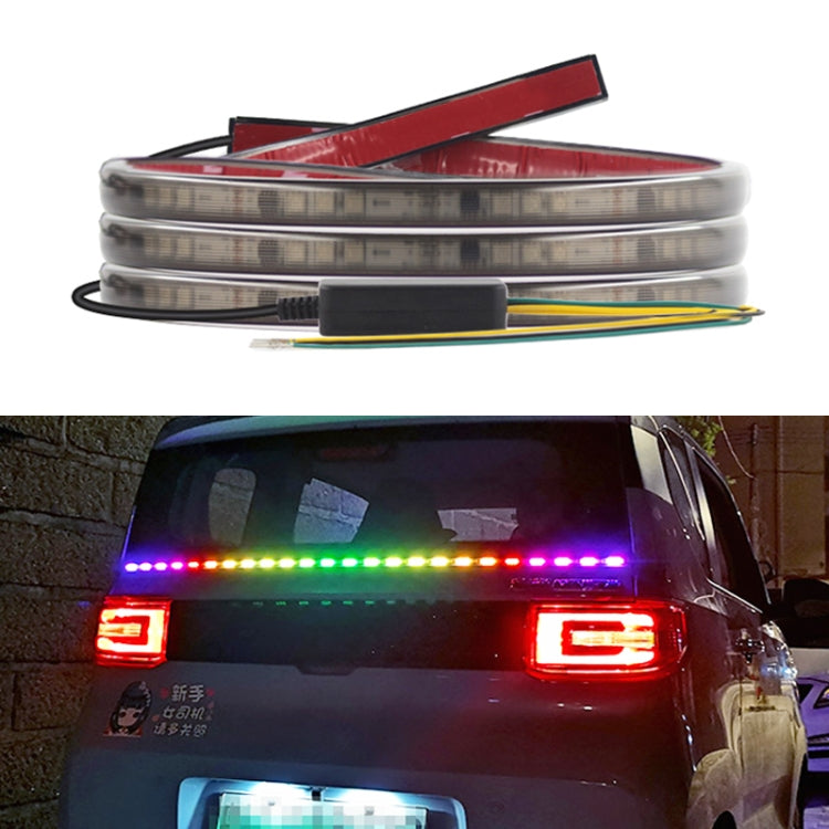 S12-120CM 120cm DC12V-24V Car Rear LED RGB Daytime Running Lights Strip Colorful Lamp ÎҵÄÉ̵ê